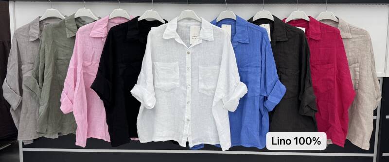  Koszule damskie (Włoskie produkt) Roz XL-5XL, Mix Kolor Paczka 5 szt